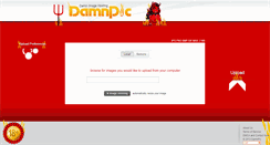 Desktop Screenshot of damnpic.net